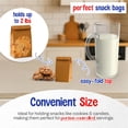thumbnail image 6 of MT Products Disposable Extra Small Brown Paper Lunch Bags - 2 lb Fold Top - Pack of 200, 6 of 7