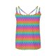 thumbnail image 4 of Puntoco Camisetas sin mangas ajustadas para mujer Camiseta sin mangas holgada informal de verano con cuello redondo y estampado a la moda para mujer, 4 of 5