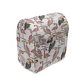 thumbnail image 1 of Birds Stand Mixer Cover, Minimalist Style Soft Pastel Colored Exotic Parrots and Flamingo in Geometric Pattern, Kitchen Appliance Organizer Bag Cover with Pockets, 5 Quarts, Multicolor, by Ambesonne, 1 of 4