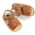 thumbnail image 4 of Baby Girls Boys Sandals Premium Soft Anti-Slip Rubber Sole Infant Summer Outdoor Shoes Toddler Newborn First Walker Crib Shoes, 4 of 6