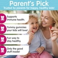 thumbnail image 6 of Elderberry Gummies for Kids with Vitamin C & Zinc | Kids Immune Support | Daily Defense During Seasonal Changes | Natural Antioxidant Support for Immune Health | 30 Gummies, 6 of 7