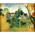 thumbnail image 3 of Robert Delaunay 24x20 Black Modern Framed Museum Art Print Titled - Unfinished Landscape, 3 of 5