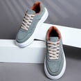 thumbnail image 4 of Men'S Athletic Shoes, Low-Top Casual Lace-Up Sneakers, Comfortable Footwear, 4 of 6