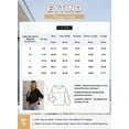 thumbnail image 6 of Eytino Womens Sweaters Trendy Crewneck Long Sleeve Color Block Sweater Tops Cable Knit Pullover Sweater for Women Blackish Green Size XL, 6 of 6