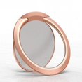 thumbnail image 1 of 2 piezas para soporte de hebilla de anillo de teléfono móvil Hebilla de dedo de anillo de teléfono móvil Hebilla de soporte magnético para hombres Soporte perezoso, oro rosa y negro, 1 of 2