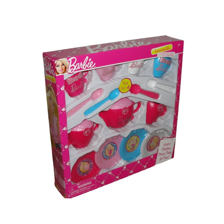 Barbie plate set sale