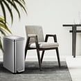 thumbnail image 4 of 50L/13Gal Kitchen Trash Can,Stainless Steel Garbage Can with Single Compartment Steel Pedal, Lid and Inner Buckets,Hands-Free Fingerprint-Resistant Soft Close Lid Trashcan , Slim Rectangular, 4 of 6