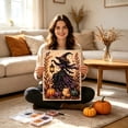 thumbnail image 6 of Diamond Art Kit, Halloween Diamond Painting, 30Cm X 40Cm Round Drill Witch Halloween Decor, Diamond Art for Adults, Complete Diy Craft Supply for Spooky Halloween Wall Art, 6 of 7