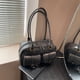 thumbnail image 2 of Bolso Mano Hombro Boston Tote Bag S para Mujer Sólido PU Cuero Clutch Monedero, 2 of 9