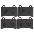 thumbnail image 3 of Niche Brake Pad Set for Yamaha FZR1000 Semi-Metallic Motorcycle 2 Pack 519-KPA2434D, 3 of 5