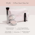 thumbnail image 3 of PÜR MINERALS Multitasking Essentials Kit - Makeup Gift Set Includes 4-in-1 Correcting Primer, Fully Charged Mascara, 4-in-1 Pressed Mineral Powder & 1 Chisel Brush, 3 of 5