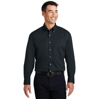 Port Authority Dimension Knit Dress Shirt-2XL (Dark Navy) - Walmart.com