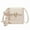 White, variant on Korean Mini Box Bag & Japanese College 2D Bow Transparent Pain Bag - Large Capacity 1-Shoulder Crossbody Armpit Bag