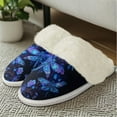 thumbnail image 4 of Chririnla Psychedelic Dragonfly Cotton House Slippers for Women Non-Slip Warm House Slippers with Anti-Skid Sole Novelty House Shoes for Indoor & Outdoor, 4 of 7