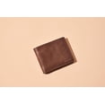 thumbnail image 4 of Cartera Fossil Derrick de piel con bloqueo RFID, plegable, marrón, 4 of 4