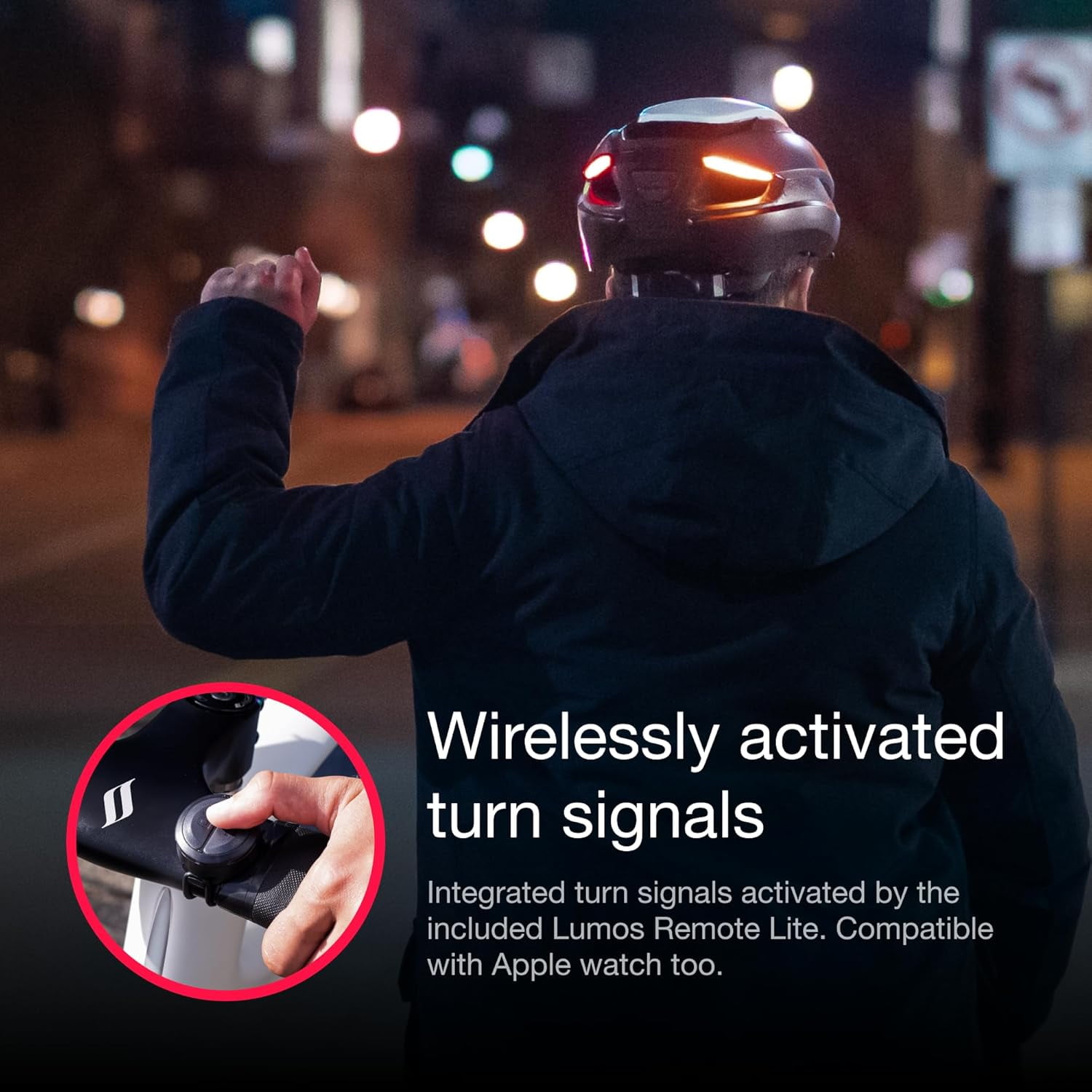 Ultra Smart Bike Helmet with Customizable Front and Back LED Turn Signals