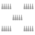 thumbnail image 1 of kurtrusly 5 Pieces Universal Steel Nut Driver Home Garage Woodworking Shank Bit Electric Pneumatic Screwdriver Bits Tools 13x65mm 5Set, 1 of 6