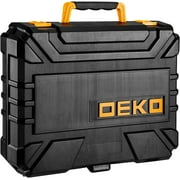 DEKO 126Pcs Power Tool Kit with 8V Cordless Drill Professional House Repair Driver Set
