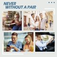 thumbnail image 4 of CGID Fake Non Prescription Glasses Clear Transparent Frame UV400 Protection,CN82, 4 of 5