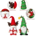 thumbnail image 4 of 2 Pack Gnomes Christmas Decorations 14 Inch Plush Swedish Tomte Xmas Gnome Red Green Figurines Elf Santa Collectible Dolls Christmas Ornaments Holiday Indoor Home Tabletop Decorations Gifts, 4 of 6