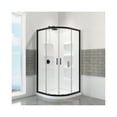 thumbnail image 3 of A&E Bath and Shower SK-NR38-BLK-KIT A&E Bath and Shower  Mona-38-BLK-KIT Shower 38in. Kit in Black, 3 of 3