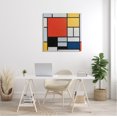 thumbnail image 2 of Stupell Industries Composition in Red Yellow Blue Black Piet Mondrian Classic Abstract Painting Painting Gallery Wrapped Canvas Print Wall Art, Design by one1000paintings, 2 of 7