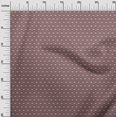 thumbnail image 3 of oneOone Polyester Spandex Maroon Fabric Asian Block Tile Craft Projects Decor Fabric Printed By The Yard 56 Inch Wide, 3 of 4