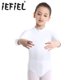thumbnail image 2 of Traje de baño para gimnasia para niñas, camiseta de Ballet, leotardo de baile, ropa de baile atlética, mono ajustado, 2 of 5