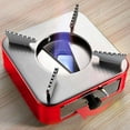 thumbnail image 3 of compacta Spirit , quemador de electrodomésticos de cocina ligero a prueba de vient mochileros, senderismo, , pícnic al aire rojo Sunnimix estufa de campamento, 3 of 8
