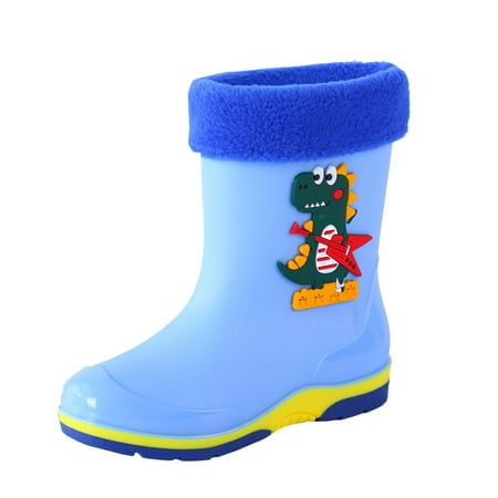 

Casual Toddler Kids Shoes Cotton Waterproof Princess Shoes Cartoon Of Waterproof Rain Shoes For Children