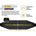 thumbnail image 6 of RDX Fitness Hanging AB Straps for Abdominal Muscle Building and Core Training, Maya Hide Leather Strap Steel D-Rings, Pull up Assist Straps, Elbow Hanging Men Women Home Gym Workout Equipment, 6 of 8