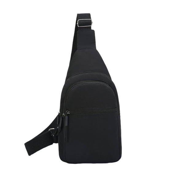 Sling Bag Crossbody Multi-Pocket Portable Storage for Daily Travel Sports Use
