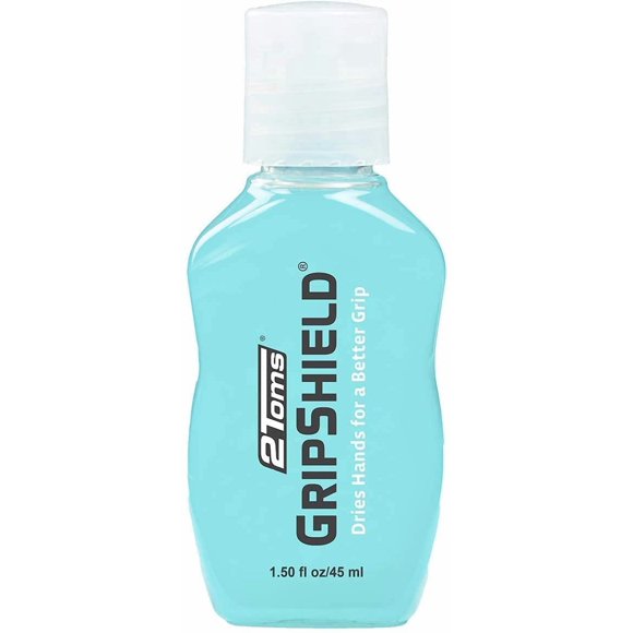 2Toms GripShield, Non-Sticky Grip Enhancer, Dry Hands & Pole Grip Solution &acirc;?? Transparent, Non Sticky, Anti-Slip Solution for Po