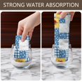thumbnail image 6 of 2 Pcs Pioneer Flower Floral Print Pattern Kitchen Towels, Funny Microfiber Dish Towel Set, 18" X 26" Tea Towels, 6 of 6