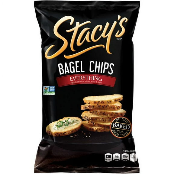 (Price/Case)Stacy's 67285 Bagel Chips Everything 12-7 Ounce