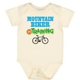 thumbnail image 3 of Inktastic Mountain Biker in Training Boys or Girls Baby Bodysuit, 3 of 5