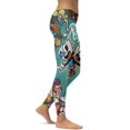 thumbnail image 2 of Cuphead Yoga Pants Women High Waisted Tummy Control Non See-Through Elastic Running Workout Yoga Leggings Pants, 2 of 7
