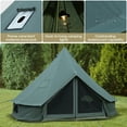 thumbnail image 4 of LVUYOYO 6 Person Camping Bell Tent with Zipped Removable Floor, 4 of 7