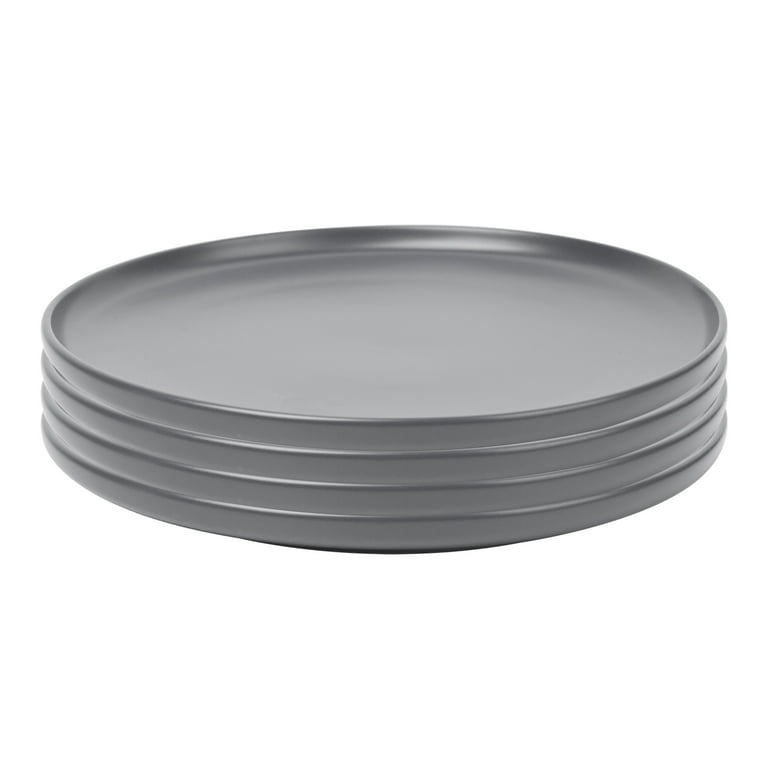 Mainstays Alessandra Gray Stoneware Dinner Plate - Walmart.com