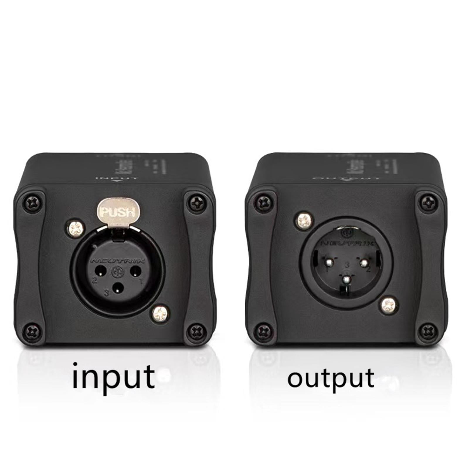 GUYUTING Classic Black Microphone Preamplifier for Boosting Quiet Instrument Sources Preamplifier