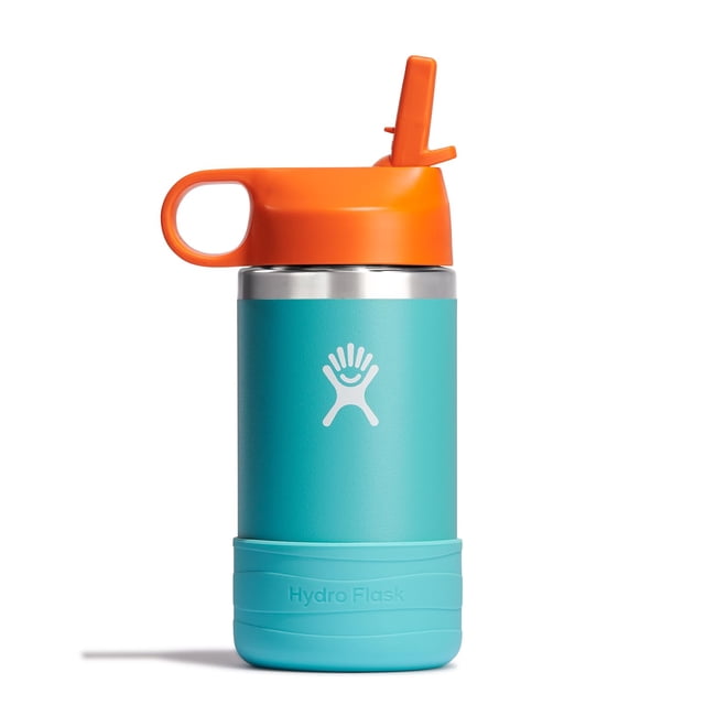 Botella de agua Hydro Flask Kids de 350 ml con tapón de pajita Seaspray