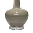 thumbnail image 4 of Benjara BM242122 Ceramic Table Lamp with Single Gourd Design, White & Grey, 4 of 5