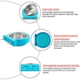 thumbnail image 4 of Crate Dog Bowl, Removable Stainless Steel Water Food Feeder Bowls Cage Coop Cup For Cat Puppy Bird Pets, 4 of 4