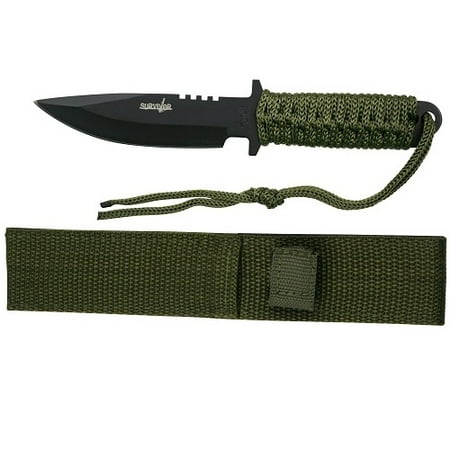 Survivor HK-7525 Outdoor Fixed Blade Knife 7.5in (Best Fixed Blade Utility Knife)