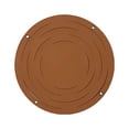 thumbnail image 2 of Leather Flowerpot Tray, Multi-Hollow Succulent Basket, 8-Inch Diameter, Rustic Design, for Home Decor, Wall Mount Planter, Natural Fiber Material, Modern Living Room, Office Desk Accessory Akmoler, 2 of 9