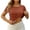 tops 101#Brick Red, variant on Womens T Shirts Built In Bra Camisole Top Seamless Comfort Stretch Short Sleeve Shirt for Everyday Wear Summer Tee Tops