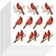 thumbnail image 1 of 200 pegatinas de pájaros rojos de 90 x 90 mm, autoadhesivas, decorativas, impermeables, para planificadores., 1 of 9