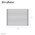 thumbnail image 6 of 20 x 12 " Kitchen Sink Grid, Grey, 6 of 6