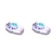 thumbnail image 3 of Seitruly Radiador para teléfono móvil, iluminación RGB, 3 velocidades de engranaje, almohadilla de silicona con ajustable, accesorios para Blanco 2piezas, 3 of 6