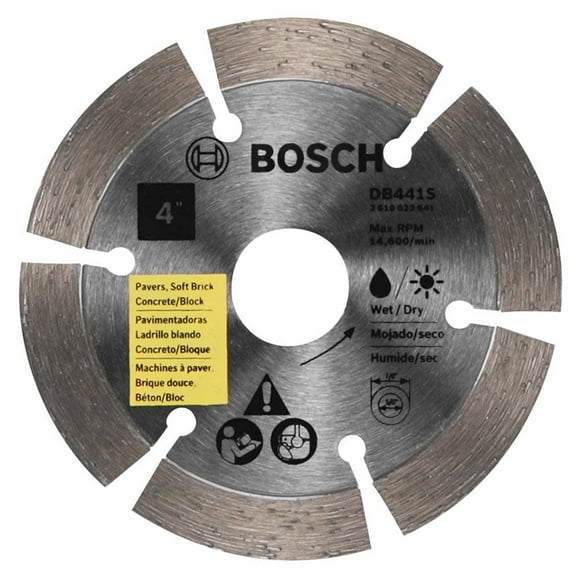 Bosch DB441S 4-Inch Segmented Rim Diamond Blade